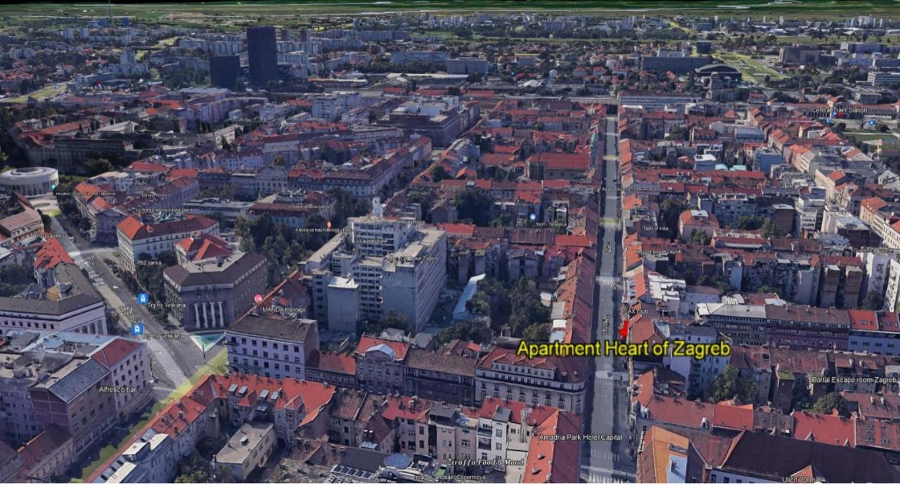 Apartment Heart Of Zagreb Exteriör bild