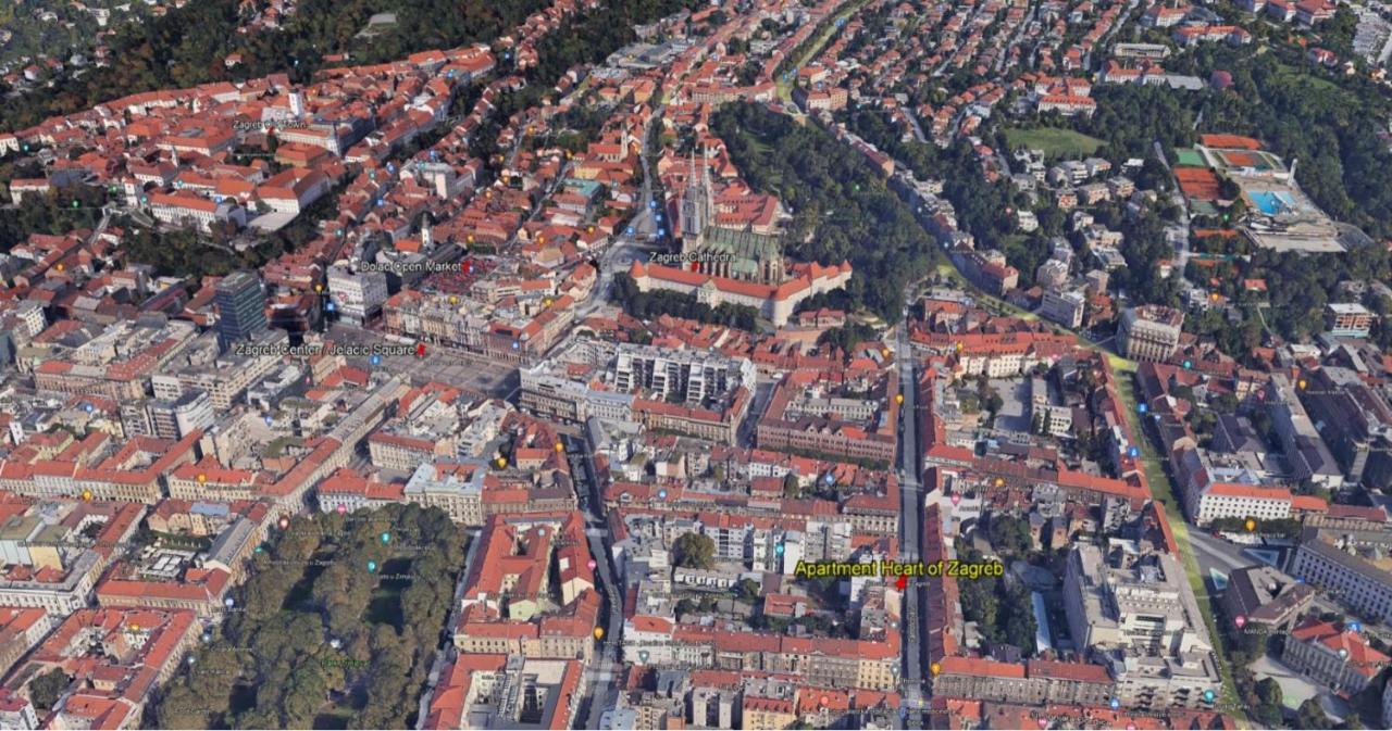 Apartment Heart Of Zagreb Exteriör bild